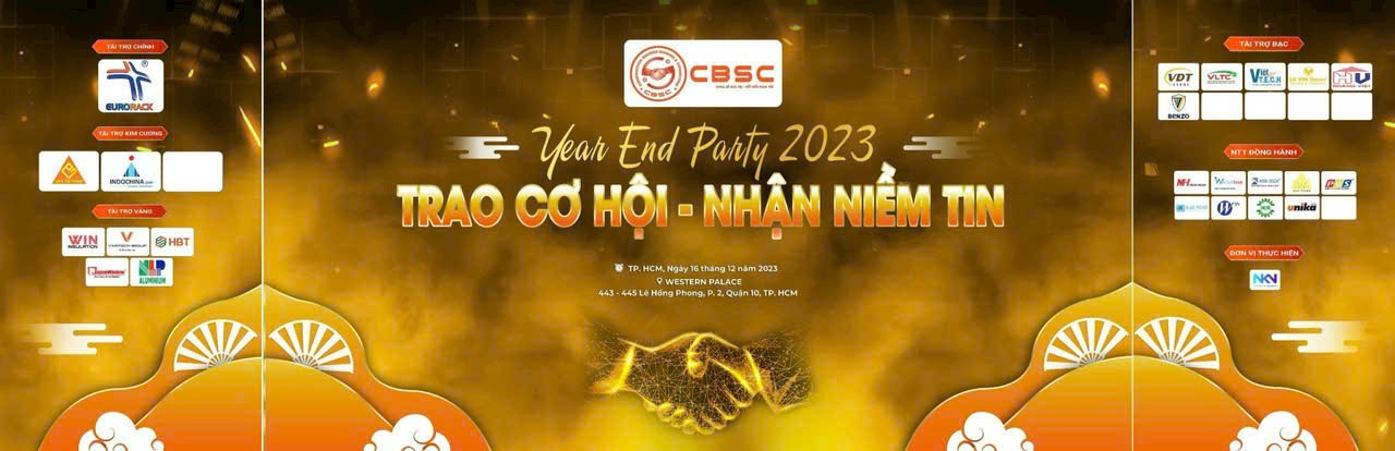 Đón chờ đại tiệc cuối năm CBSC 16.12.2023 – Xây dựng sự kết nối và sáng tạo