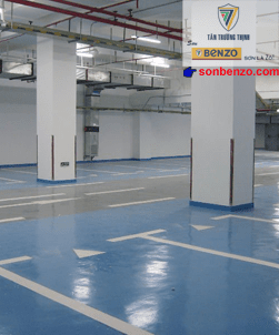 Tìm quy trình sơn sàn Epoxy Benzo kèm 4 bí mật thi công bền đẹp