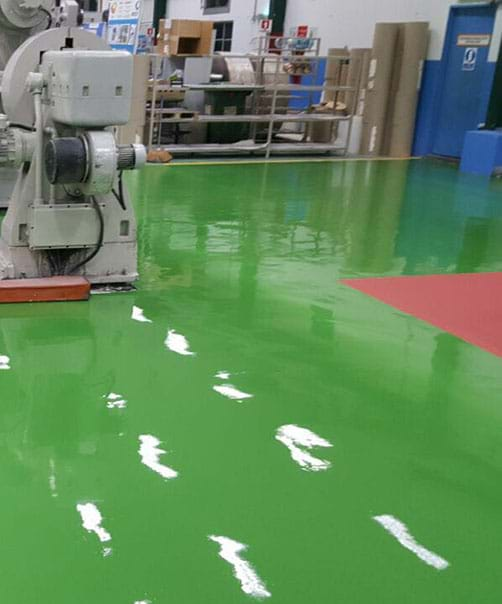 Sử dụng sơn nền epoxy nhà xưởng sao cho bền nhất – Benzo