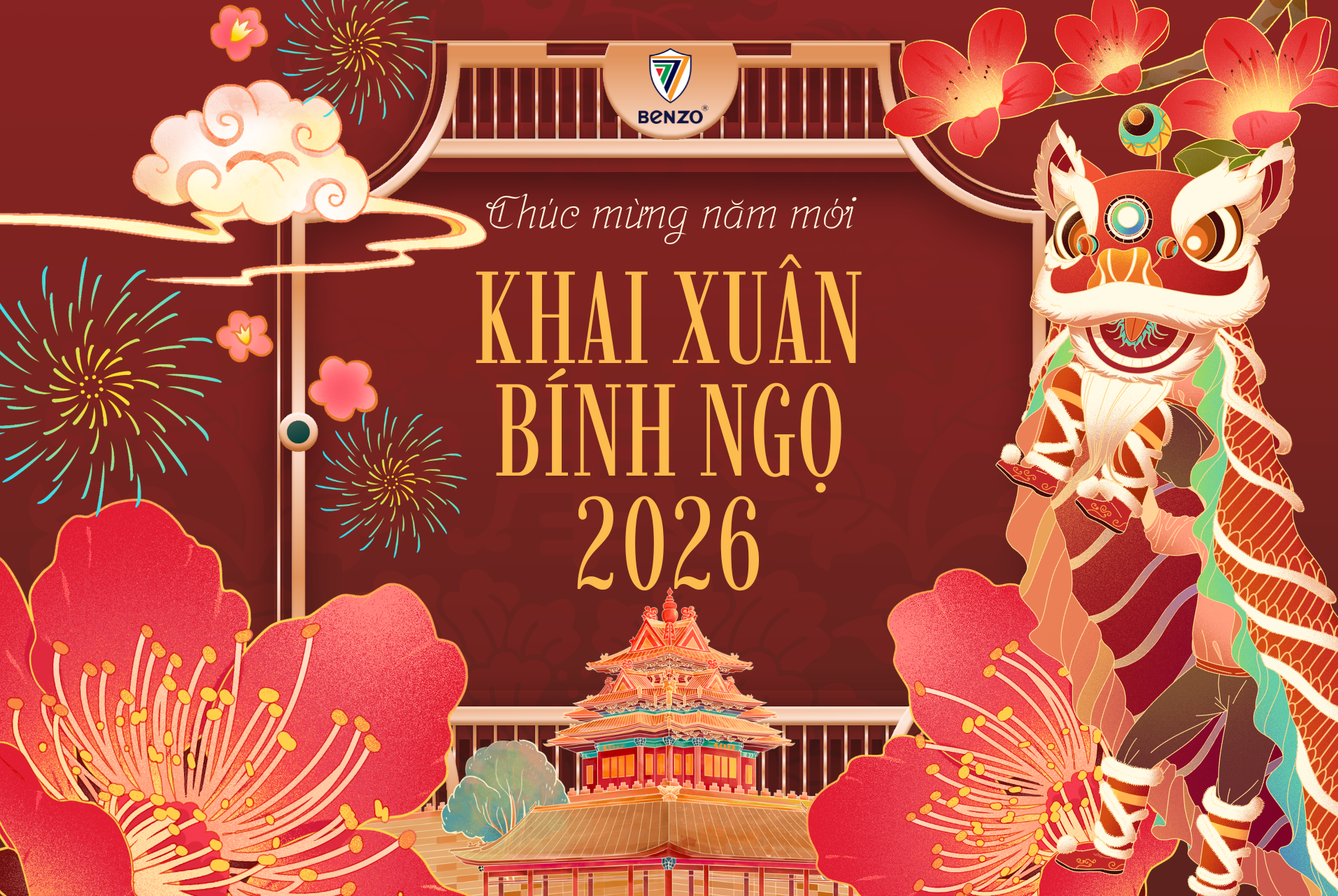 Tưng Bừng Khai Xuân Bính Ngọ 2026 Sơn Benzo Trở Lại Hoạt Động – Mã Đáo Thành Công