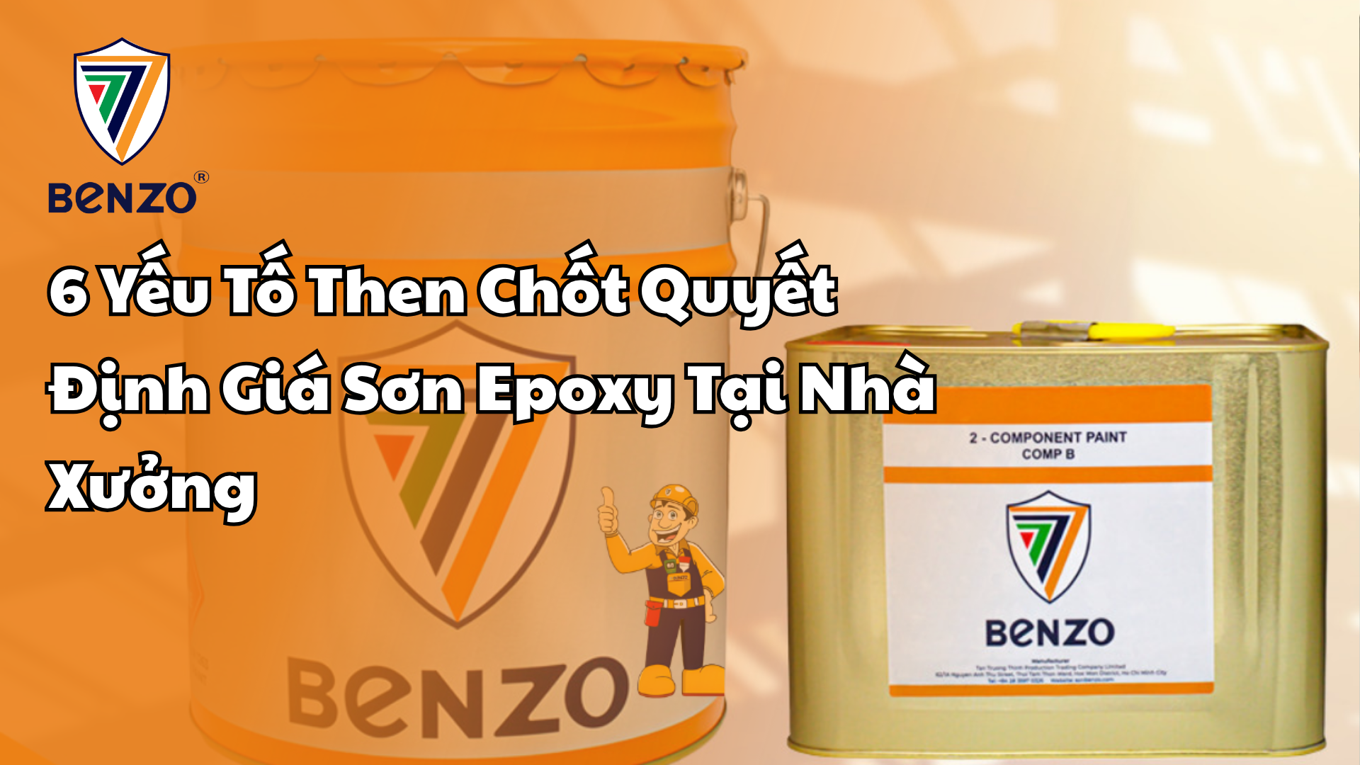 6 Yếu Tố Then Chốt Quyết Định Giá Sơn Epoxy Tại Nhà Xưởng