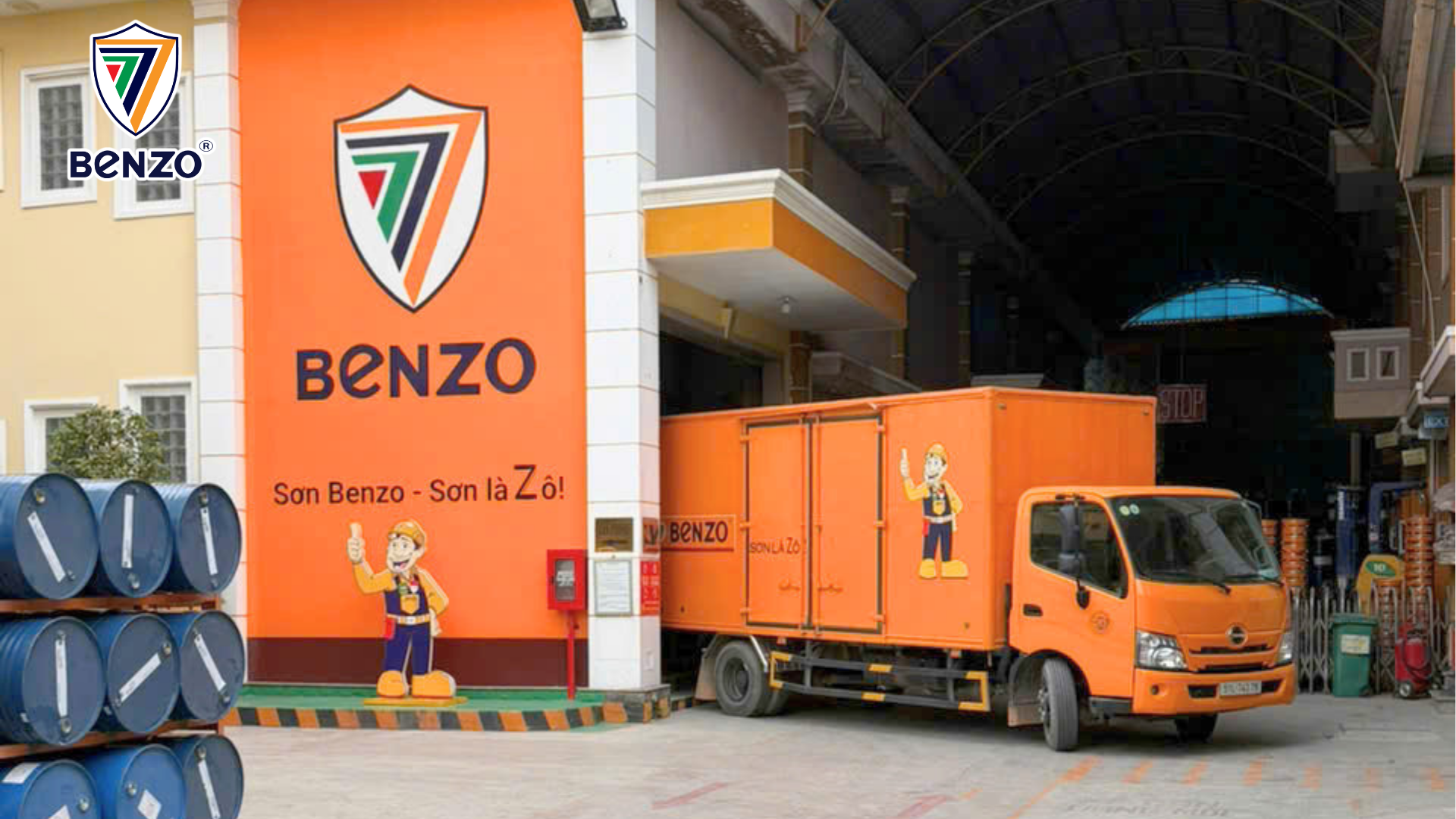 Sơn Benzo – Hệ Sinh Thái Sơn Công Nghiệp Bền Bỉ Cùng Thợ Thầu