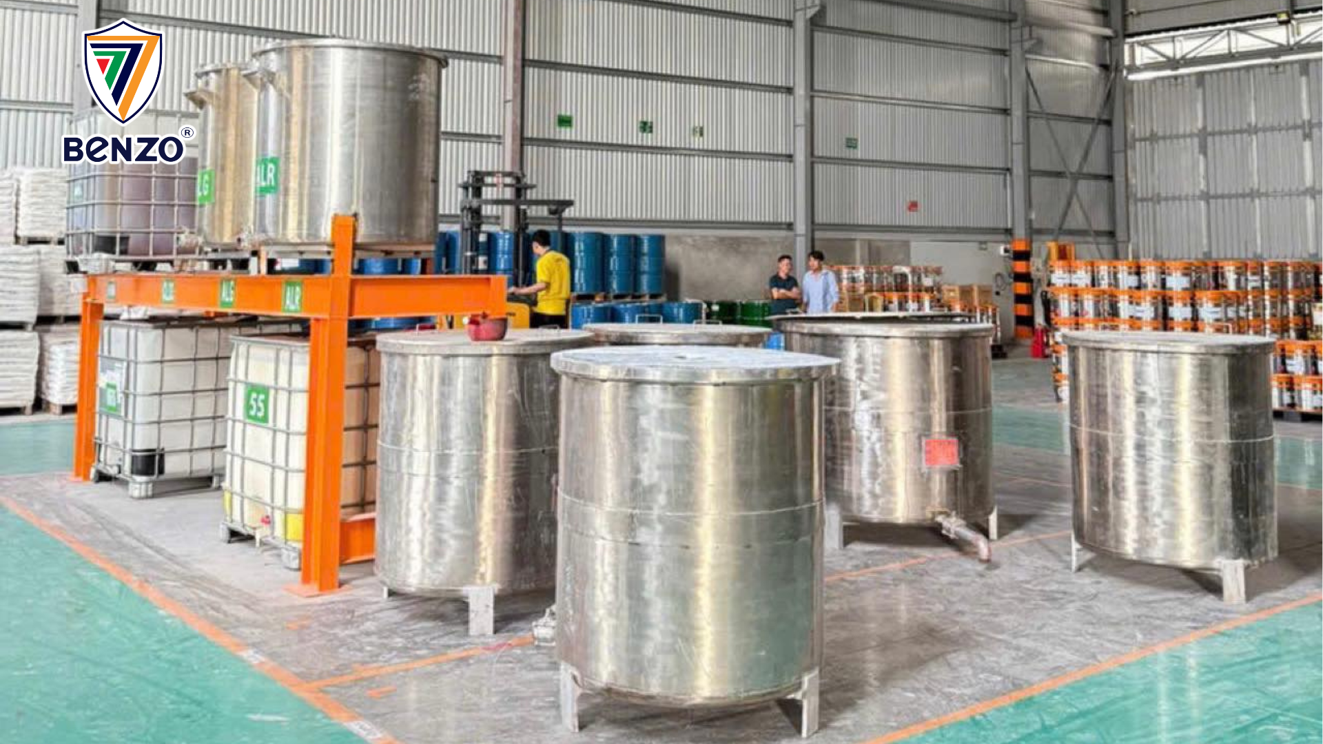 Tiêu Chuẩn Kỹ Thuật Khi Xây Dựng Khu Vực Lưu Kho Sơn Alkyd