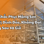 3 Bước Khắc Phục Màng Sơn Epoxy Bị Dính Dẻo, Không Đạt Độ Cứng Sau 48 Giờ