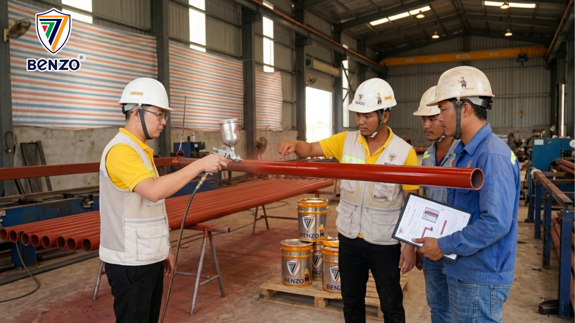 3 Tiêu Chí Đánh Giá Chất Lượng Sơn Alkyd Giúp Nhà Thầu Tối Ưu Chi Phí Kết Cấu Thép 3
Tiêu Chí Khả Năng Kháng Thời Tiết Và Độ Bền Màu Tiêu Chuẩn.
