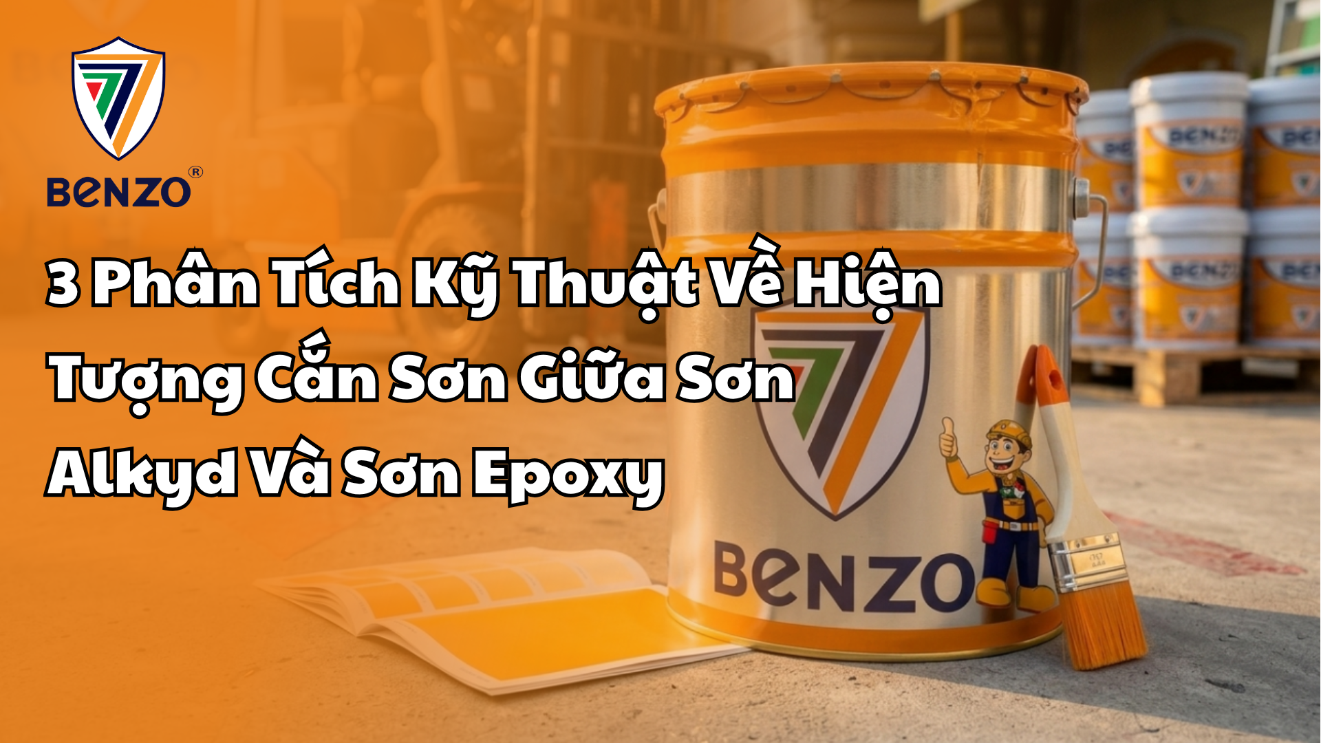 3 Phân Tích Kỹ Thuật Về Hiện Tượng Cắn Sơn Giữa Sơn Alkyd Và Sơn Epoxy