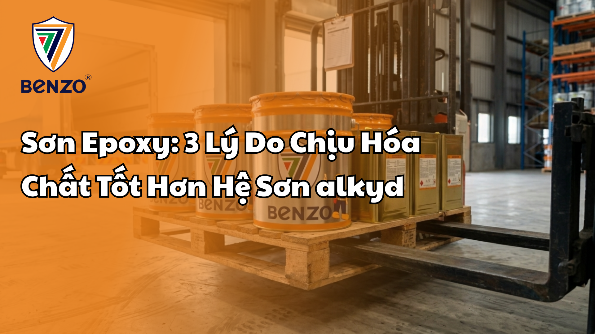 Sơn Epoxy 3 Lý Do Chịu Hóa Chất Tốt Hơn Hệ Sơn alkyd