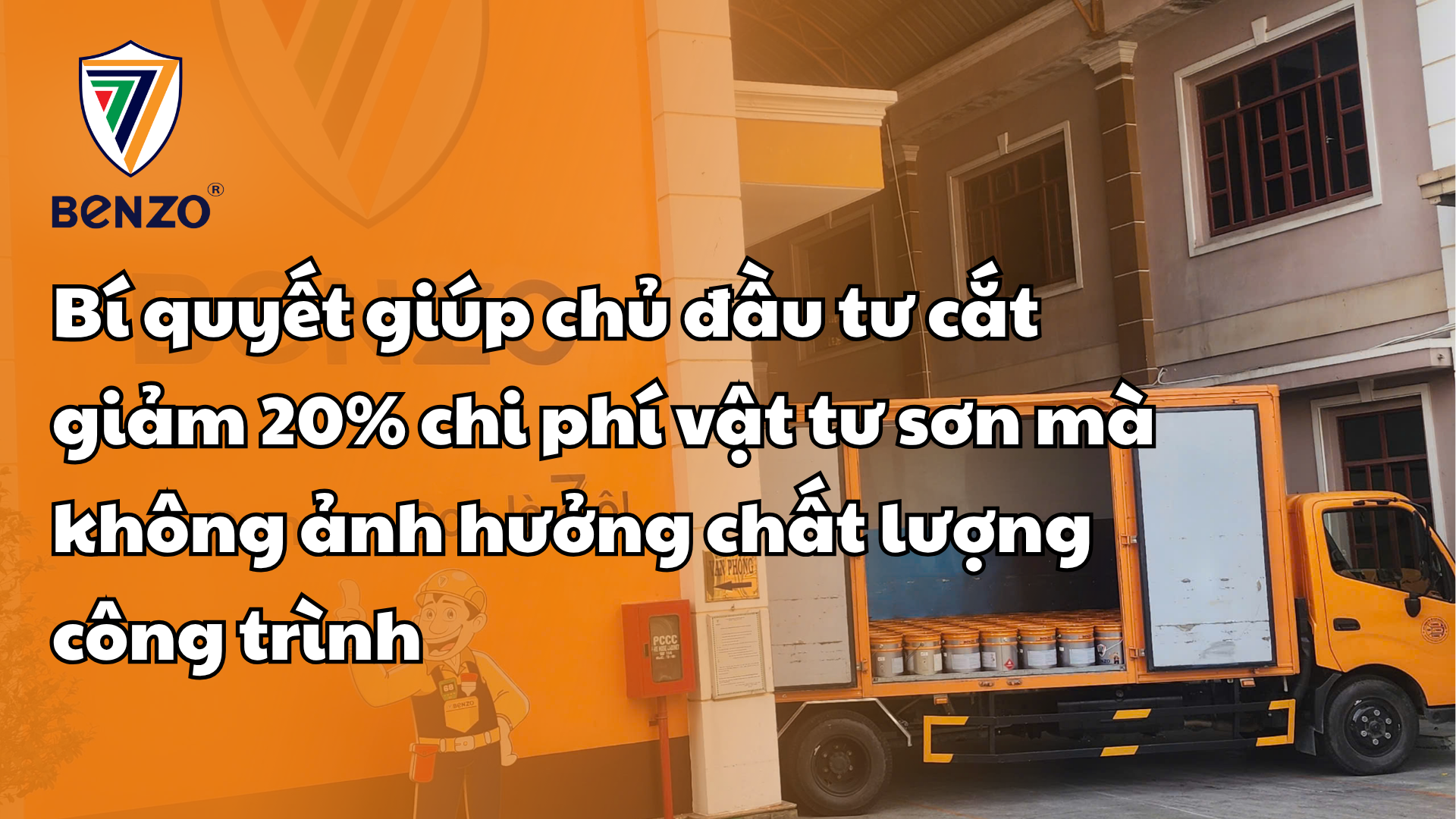 Bí quyết giúp chủ đầu tư cắt giảm 20% chi phí vật tư sơn mà không ảnh hưởng chất lượng công trình