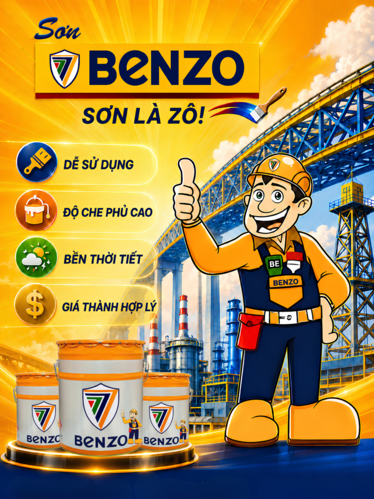 sơn kết cấu thép benzo alkyd epoxy
