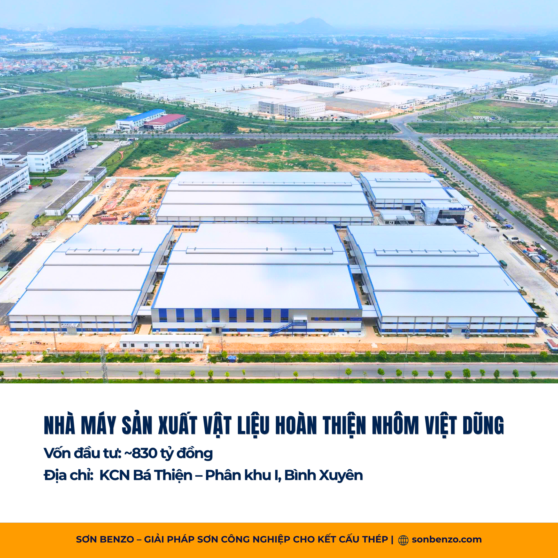Nhà Máy Nhôm Việt Dũng Tại Phú Thọ