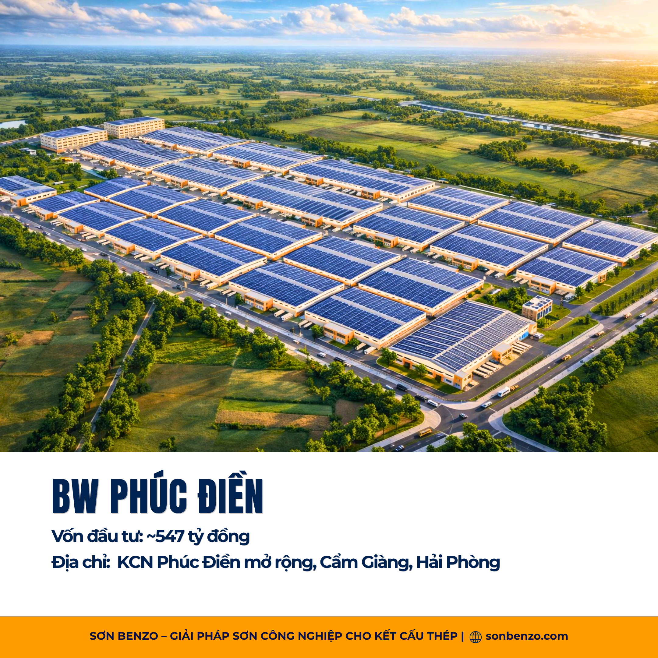 BW Phúc Điền – Nhà Xưởng Và Hạ Tầng Công Nghiệp Tại Hải Phòng