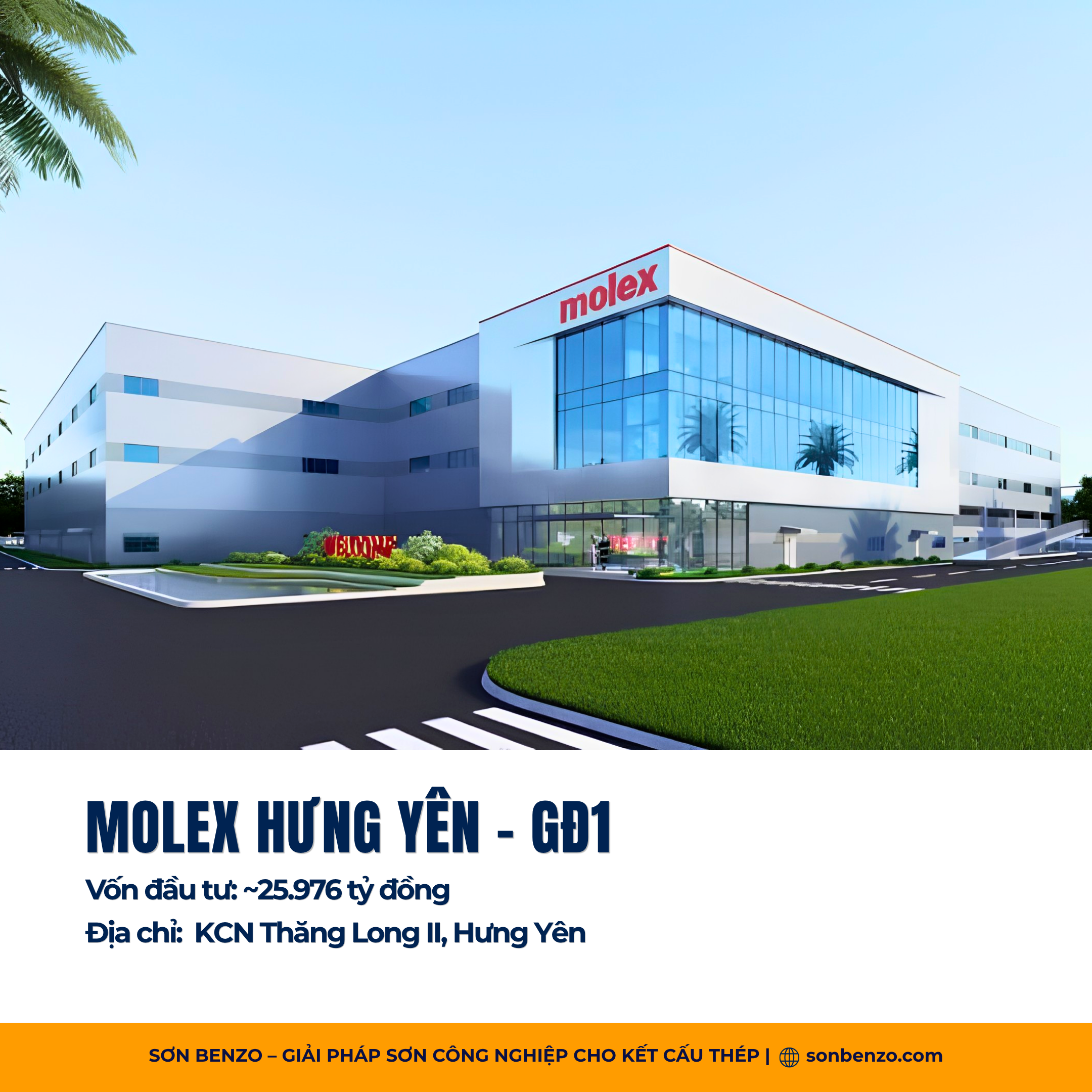 Molex Hưng Yên – Giai Đoạn 1