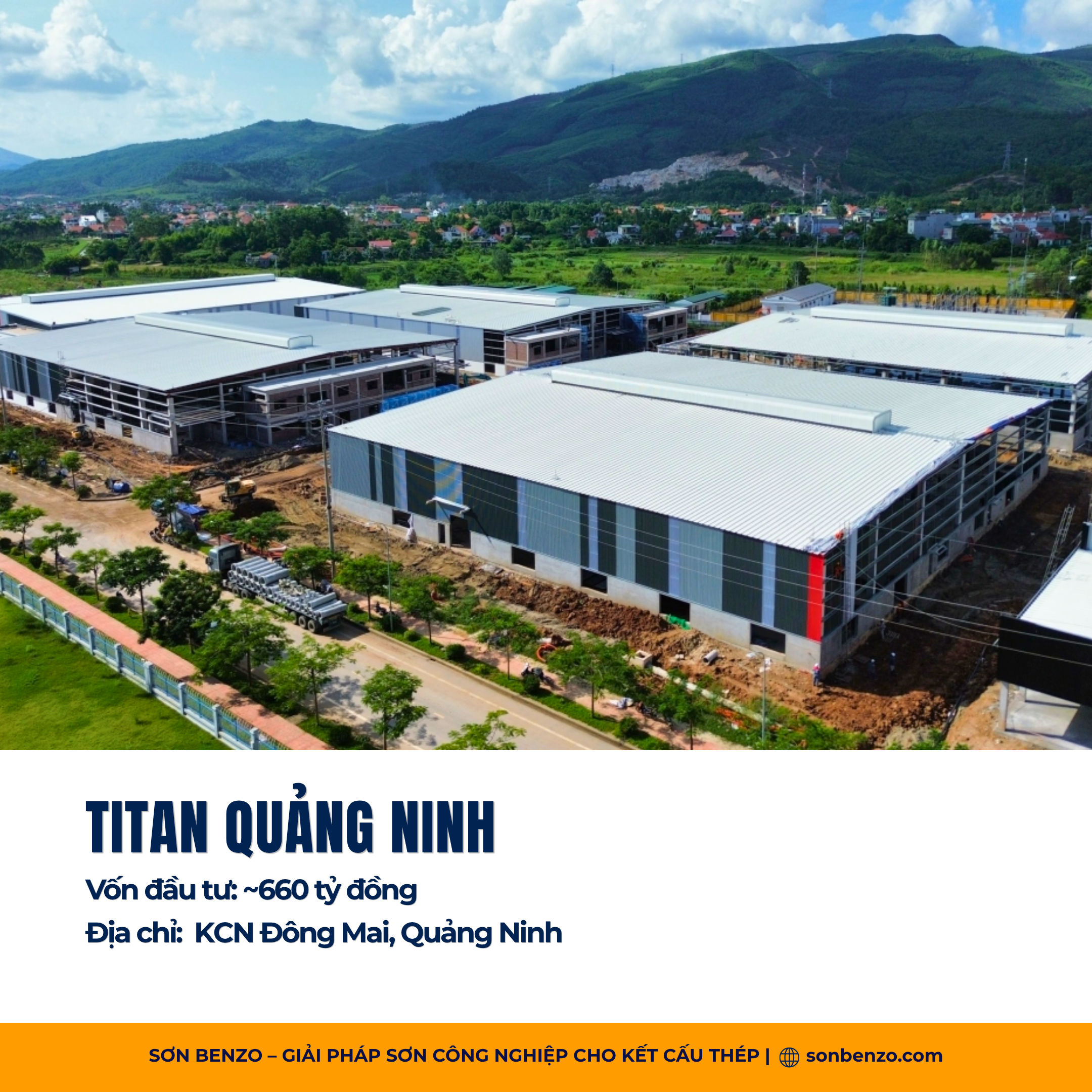 Titan Quảng Ninh – Nhà Xưởng, Nhà Kho Và Công Trình Phụ Trợ