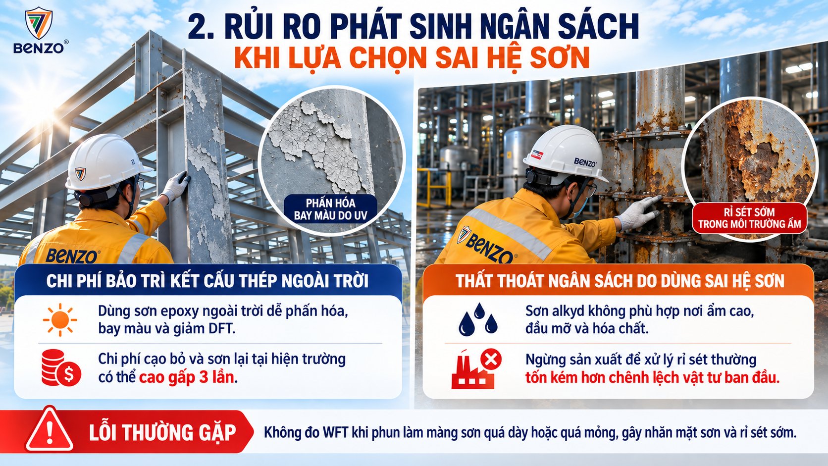 Sơn Alkyd Hay Sơn Epoxy: 3 Tiêu Chí Chủ Đầu Tư Cần Biết Để Tối Ưu Ngân Sách Xây Dựng Nhà Xưởng Ban Đầu 2 Rủi Ro Phát Sinh Ngân Sách Khi Lựa Chọn Sai Hệ Sơn