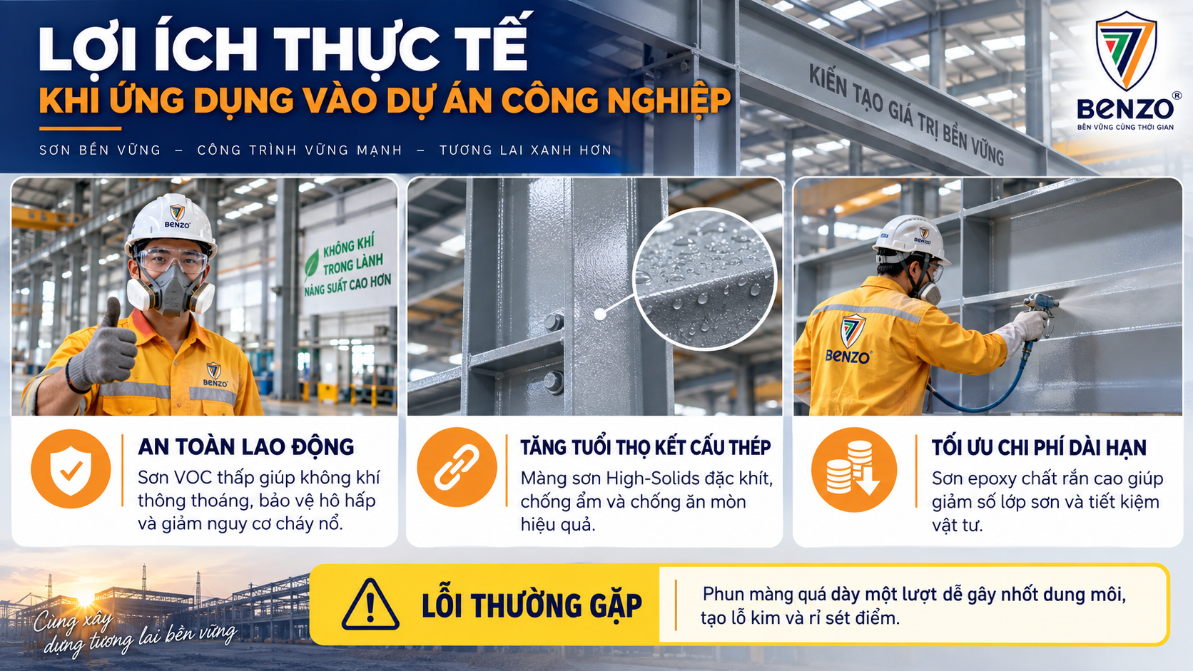 Lợi Ích Thực Tế Khi Ứng Dụng Vào Dự Án Công Nghiệp