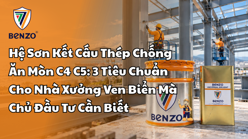 Hệ Sơn Kết Cấu Thép Chống Ăn Mòn C4 C5: 3 Tiêu Chuẩn Cho Nhà Xưởng Ven Biển Mà Chủ Đầu Tư Cần Biết