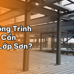 Mỗi lớp sơn đảm nhiệm một vai trò trong hệ bảo vệ kết cấu thép.